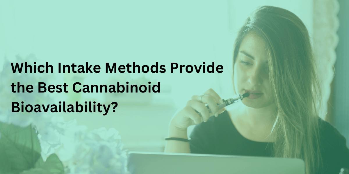Which Intake Methods Provide The Best Cannabinoid Bioavailability?