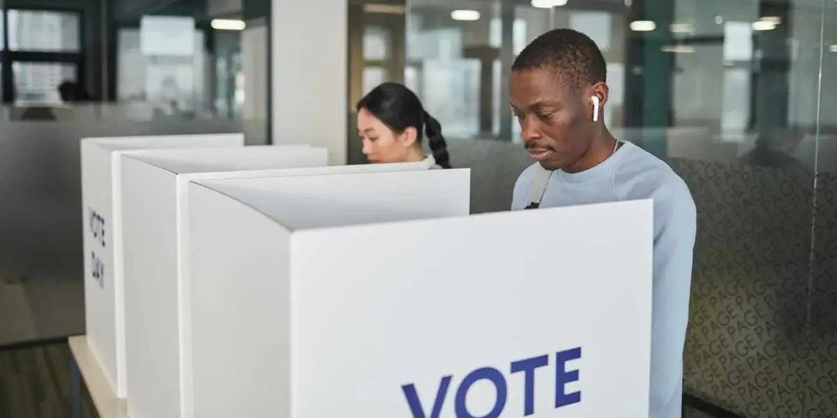 male and female voting