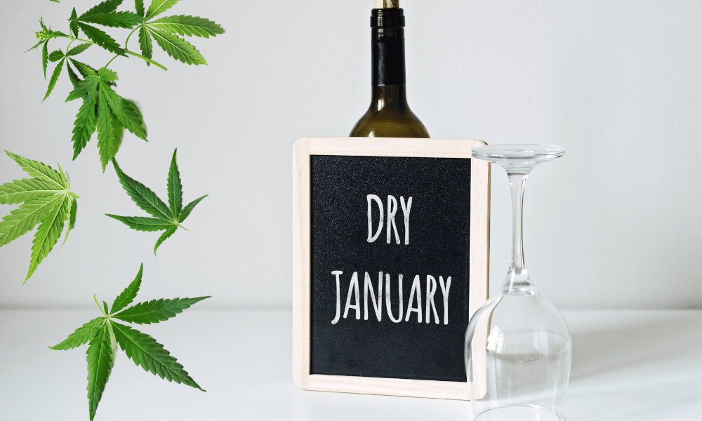 dry january cannabis